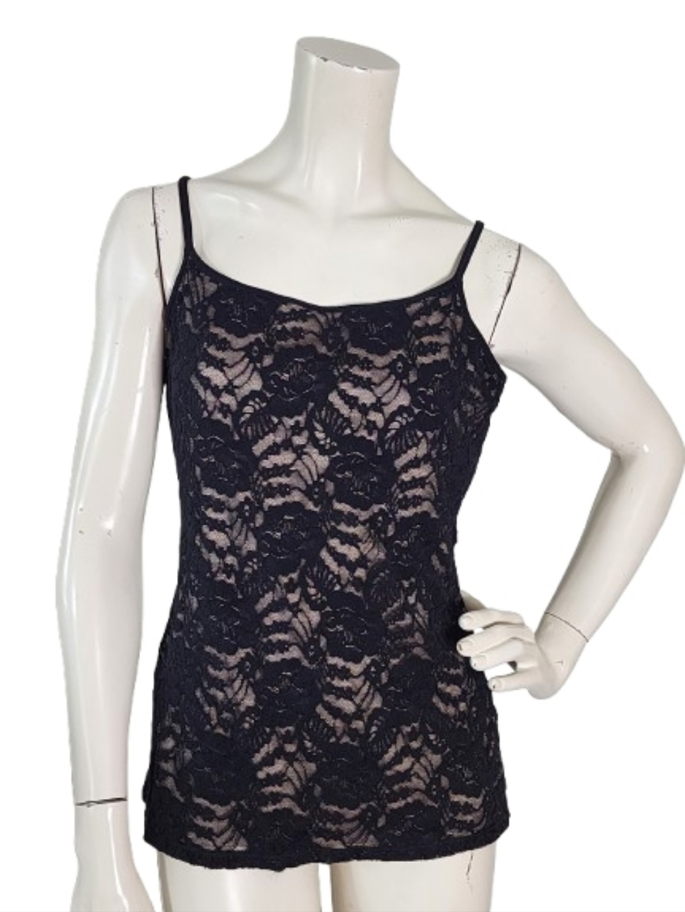 Express Black Lace Bra Cami Women's L